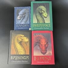 Christopher Paolini Eragon Inheritance Eldest & Brisingr 1-4 PB/HC DJ 1st Ed picture