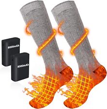 Electric Heated Socks Upgraded 8000mAh Battery Rechargeable Heated Thermal Socks picture
