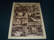 1919 APRIL 20 BALTIMORE SUN NEWSPAPER PICTURE SECTION - WAR MAP - NT 7374 picture