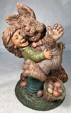BUNNY HUG-R 1990~by Lee Sievers~Cairn Studio Item #8035~Edition #93~w/Poem picture