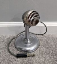 Vintage 1940's Shure 9822B Bullet Microphone UNTESTED w Electro-Voice 423 Stand picture