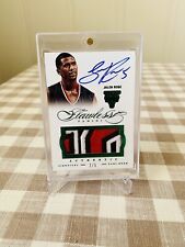 2012-13 Panini Flawless Jalen Rose #18 Game Used Nasty Patch Auto Emerald /5 picture