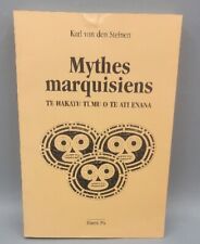 Karl Von Den Steinen Mythes Marquesiens Marquesan Myths Polynesian French Signed picture