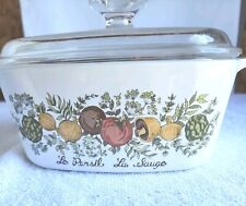 Vintage, Very Rare Corningware Le Persil La Sauge And Lid picture