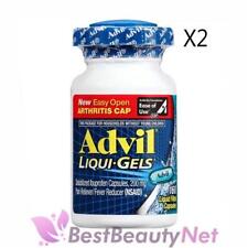 Advil Liqui-Gels Pain Reliever Fever Reducer 160 Count Liquid Capsules 2 Packs picture
