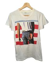 True Vintage Bruce Springsteen Born In The USA Single Stitch T Shirt M 1984-85 picture