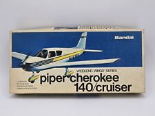 Vintage BANDAI PIPER CHEROKEE 140/CRUISER 1/48 SCALE MODEL AIRPLANE KIT NO 8515P picture