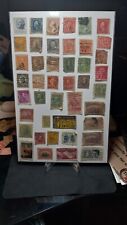 VINTAGE 1800's-1900's Stamp Collection Rare Lot Old Collectors'  Stamps (43) picture