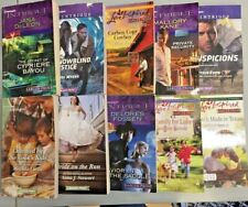 Lot of 10 LARGER PRINT Harlequin/Silhouette/Love Inspired ROMANCE Random Mix* PB picture