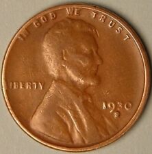 1930 S - Lincoln Wheat Penny - G/VG picture