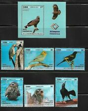 2018 Native Endemic Birds Caribbean Island MNH + S/S Set picture