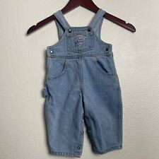 Vintage Baby Guess Overalls Denim Jean Toddler Size 12Months Babies Toddler picture