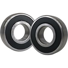 (2 PACK) USA TURNUP 6204-2RS 20X47X14MM Double Rubber Seal Ball Bearings  picture