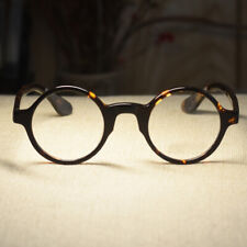 Vintage round tortoiseeyeglasses men's Johnny Depp glasses dark tortoise frame picture