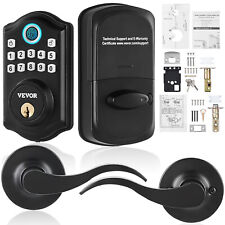 VEVOR Fingerprint Door Lock with 2 Level Handles Keyless Entry Door Lock Keypad picture