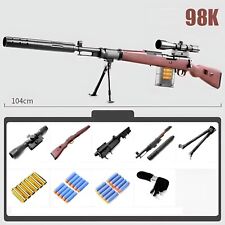 KAR 98K Sniper Dart/Soft Bullet Toy Gun/Rifle/Fully Automatic/Realistic New Fun picture
