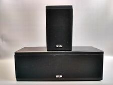 L👀K 🔥 Pair Of KLH 9900 Satellite Surround Sound Speakers Tested picture