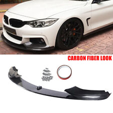 For 14-20 BMW F32 F33 F36 MSport Carbon Black Performance Front Lip Splitter Kit picture