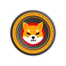 Crypto SHIBA Coin Sticker - Car Truck Vinyl Decal SHIB Inu Army Cryptocurrency picture