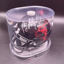 Bobby Petrino Hand-signed Louisville Cardinals Schutt Black Mini Helmet Sealed picture