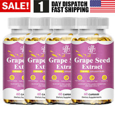 1/2/4Packs Grape Seed Extract Equivalent Maximum Strength Standard 150 mg Pills picture