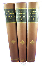 Oeuvres Du Comte De Lacépède..., De La Ville, Volumes 1-3, 1836 picture