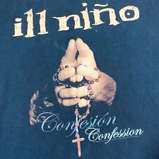 Vtg 2004 Ill Nino Confessions Tour Size S M L 234XL Men U2500 picture