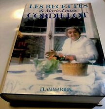1975 FRENCH COOKBOOK recipes IN FRENCH Les recettes de marie louise cordillot picture