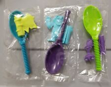 Kellogg's 2001 Disney Pixar Monsters, Inc. Spinning Spoons - Complete Set picture