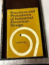 MACHINIST SBCs LATHE Practices & Procedures of Industrial Electrical Design Book picture