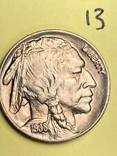 1938-D  BUFFALO NICKEL, HIGH LEVEL BRILLIANT UNCIRCULATED  condition,  #13 picture