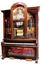 Antique Hobart & Coinola Player Piano w/ Rolls Collection & Vintage Additions picture