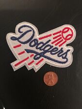 LA Los Angeles Dodgers Vintage  Embroidered Iron On Patch 3.5