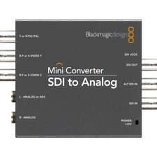 Blackmagic Design Mini Converter SDI to Analog Embedded Audio CONVMASA Open Box picture