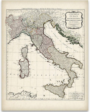 1794 Italy Map: Vintage Cartography for Antique Enthusiasts & History Buffs - 11 picture