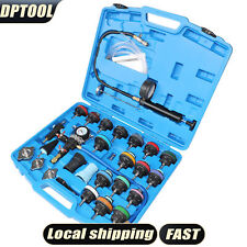 28 PCS Radiator Pressure Tester Vacuum-Type Cooling System Refill Kit picture