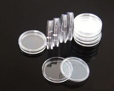 100 Direct Fit Airtight 24mm Coins Capsules Storage Holder for US Quarters picture