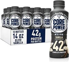 Core Power Fairlife Elite 42g High Protein Milk Shake Bottle,14 Oz (Pack of 12) picture
