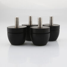 4pcs Speaker Spike Stand Foot Isolation Feet Adjustable Shockproof Nail #Black picture