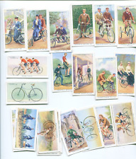 1939 JOHN PLAYER & SONS CIGARETTES CYCLING 25 DIFFERENT TOBACCO CARD LOT picture