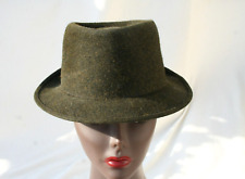 VINTAGE STETSON SPECIALTY FUR FELT FEDORA OVAL CROWN LIGHTWEIGHT HAT DICK TRACY picture