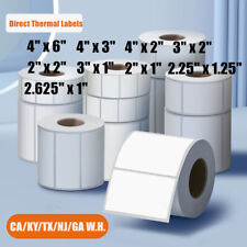 2x1 2x2 4x6 3x1 3x2 4x3 2.25x1.25 4x2 2.625x1 Direct Thermal Shipping FBA Labels picture