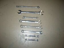 8 Pcs Vintage Craftsman STD/METRIC Various Wrenches, Made in USA picture