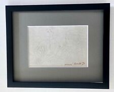 HENRI MATISSE CIRCA 1954 AWESOME SIGNED PRINT MATTED 8 X 10 + BUY IT NOW picture