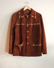 Vintage 70s Sears Suede Western Rancher Jacket S picture