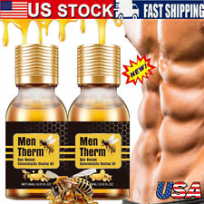 1/2/3/5PCS Bee Venom Gynecomastia Heating Oil, Men Therm Bee Venom, for Chest picture