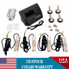 5000LB 2.5T LOAD CELL SCALE KIT TANK LIVESTOCK CATTLE CHUTE FLOOR TRUCK DIGITAL picture