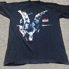 Vintage Slipknot Iowa Tour 2001 Tour Black Men All SIZe T-shirt picture