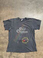 Vintage ERIC CLAPTON T Shirt 1990 Journeyman World Tour Concert Size L picture