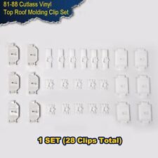 Fit For 81-88 Cutlass Vinyl Top Roof Molding Trim Retaining Mounting Clip 28pc picture